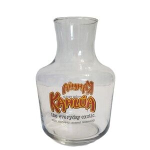 Kahlua Decanter Carafe Pitcher The Everyday Exotic 7.5 inches 4 Cup 32 Oz